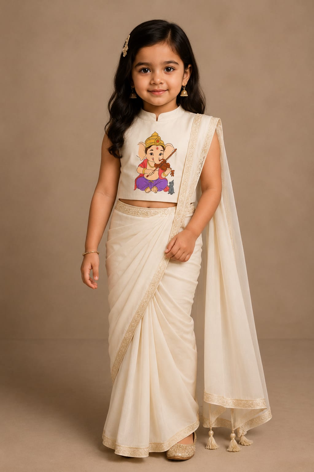 Pre Order : Veena Bappa Saree