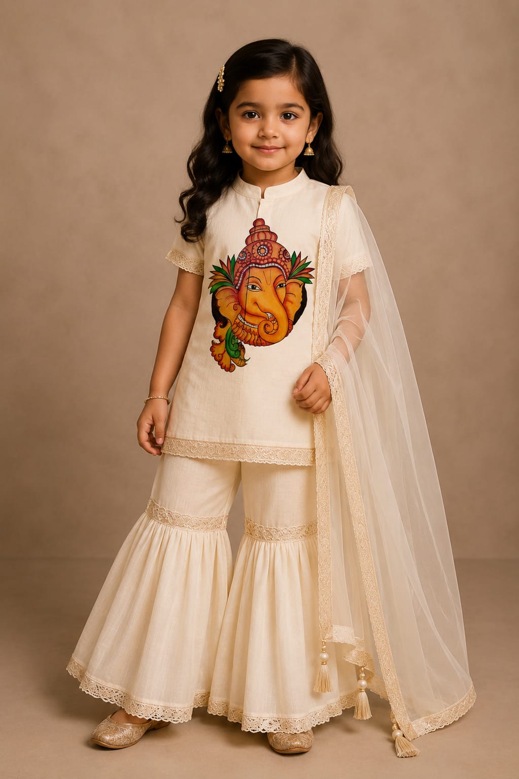 Pre Order : Mangal Ganesha Sharara