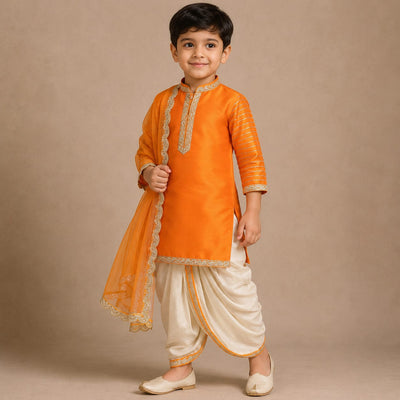 Pre Order: Kesariya Noor Kurta Set