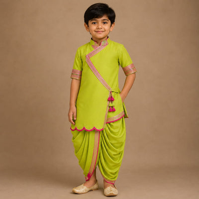 Pre Order: Pista Gulab Kurta Set