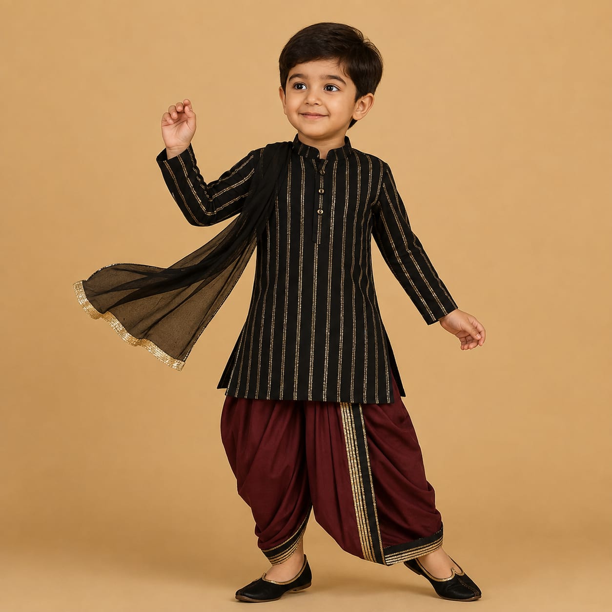 Pre Order: Mehfil-e-Shaam Kurta Set