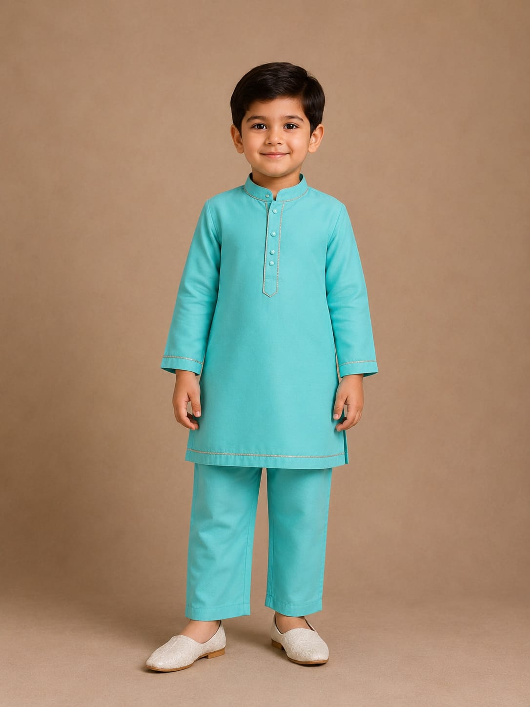 Pre Order: Firoza Raj Kurta Set