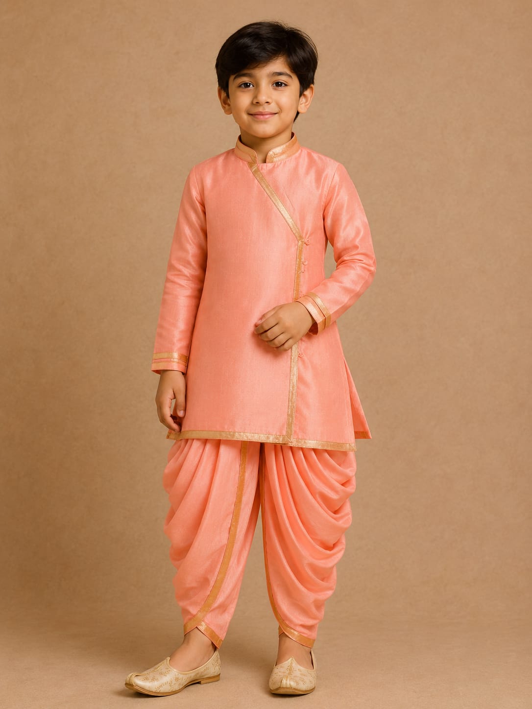 Pre Order: Peach Noor Kurta Set