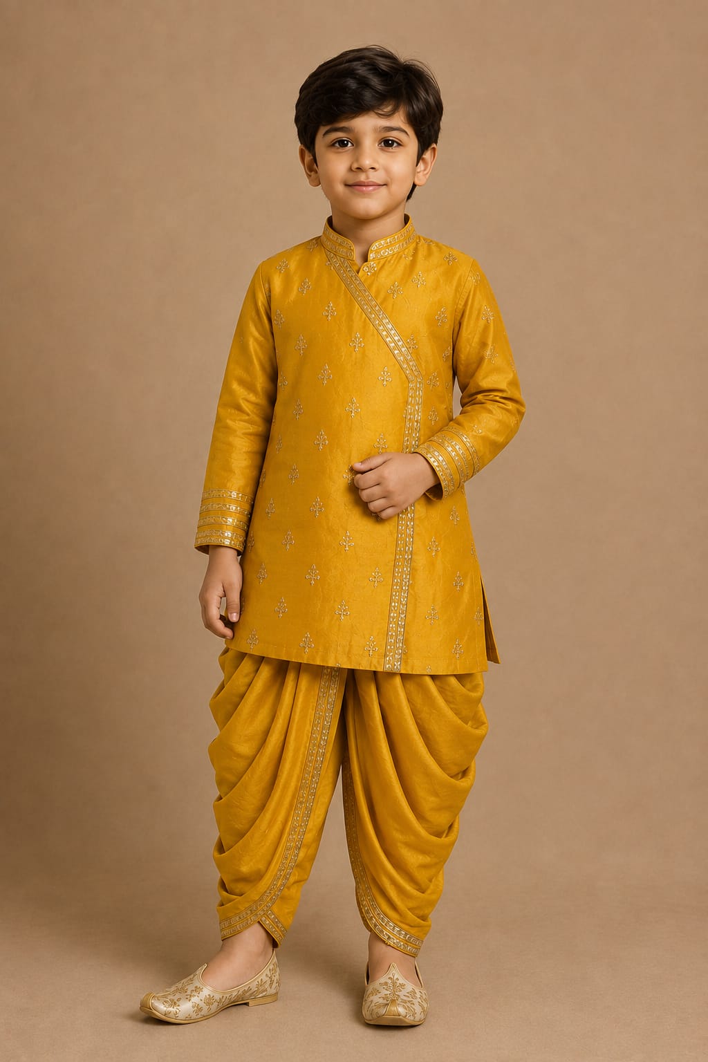 Pre Order: Sunehri Rajkumar Kurta Set