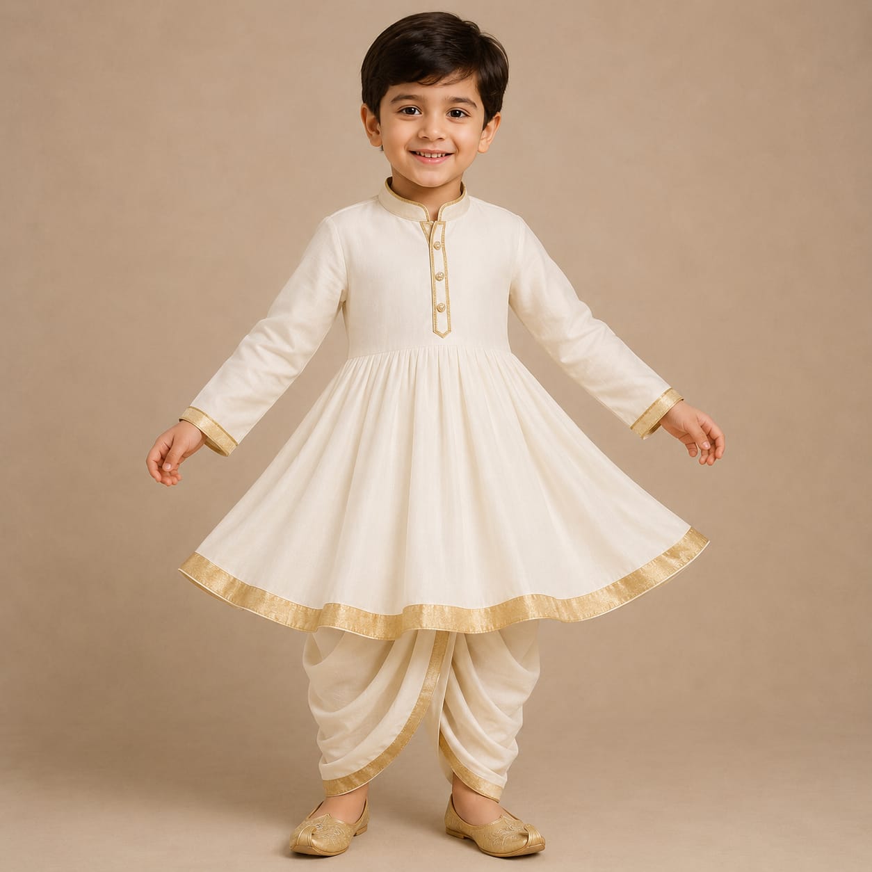 Pre Order: Noor-e-Swarna Kurta Set