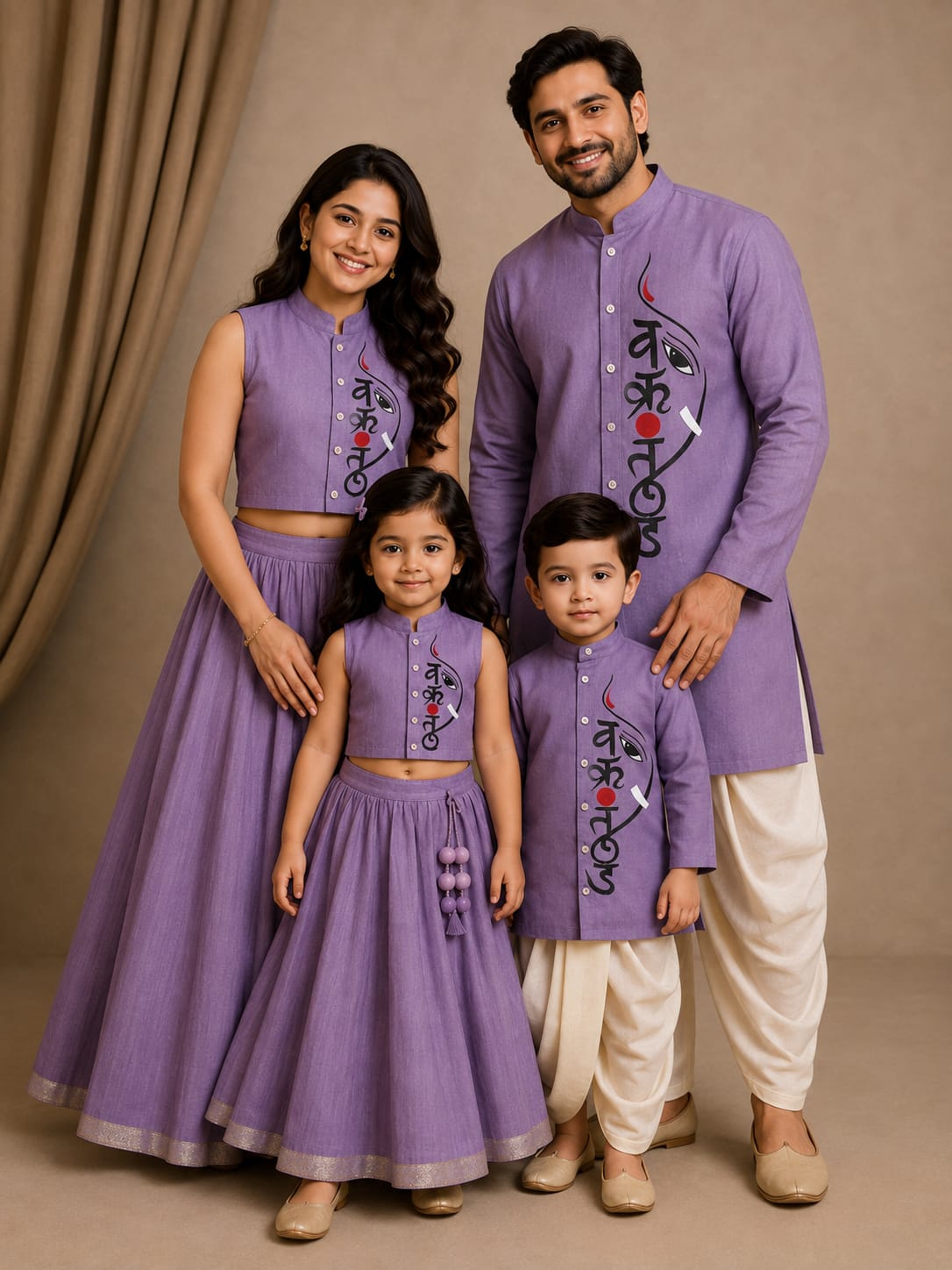 Ganpati Roop Family Set