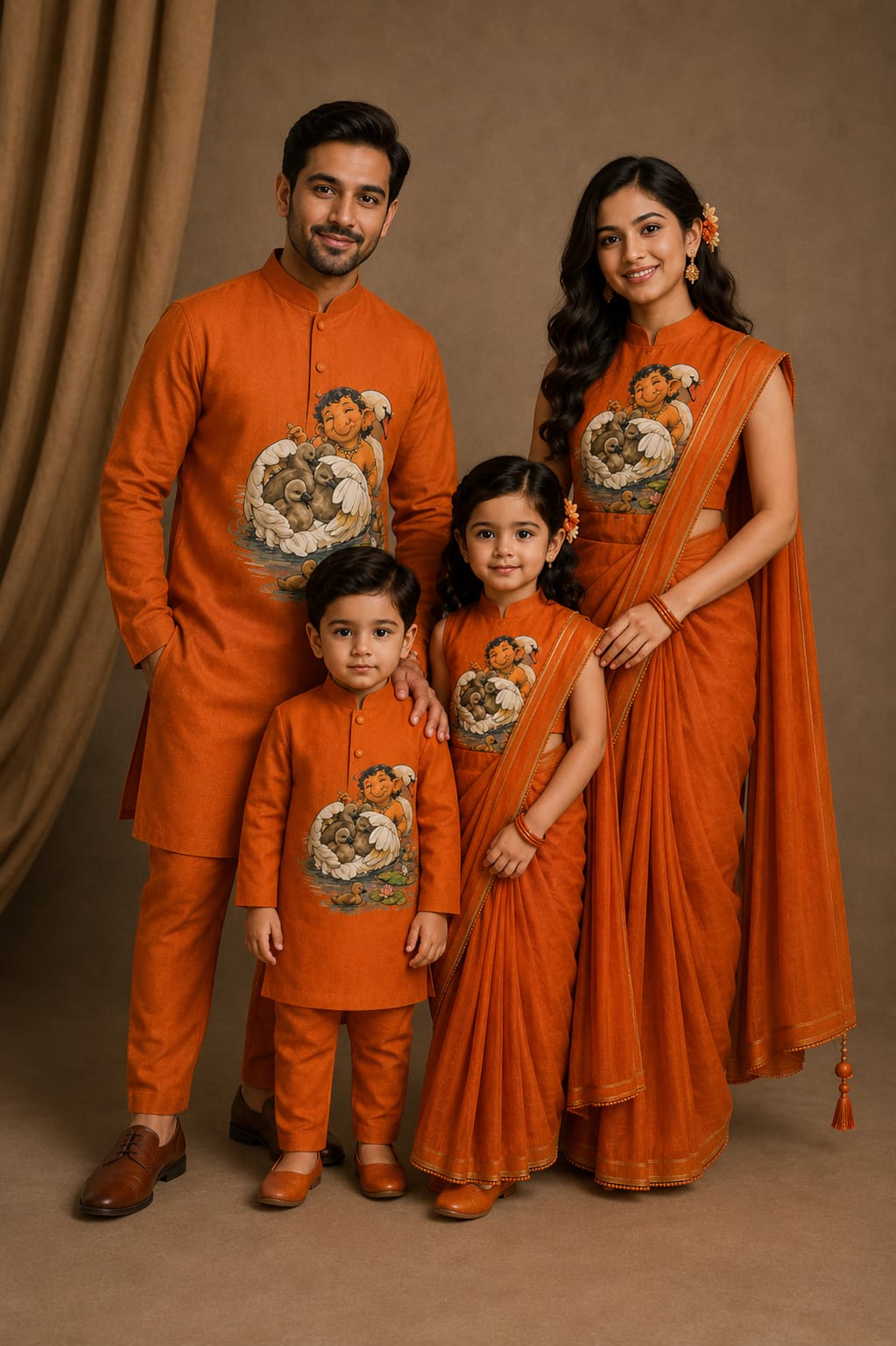 Bappa Rang Family Set