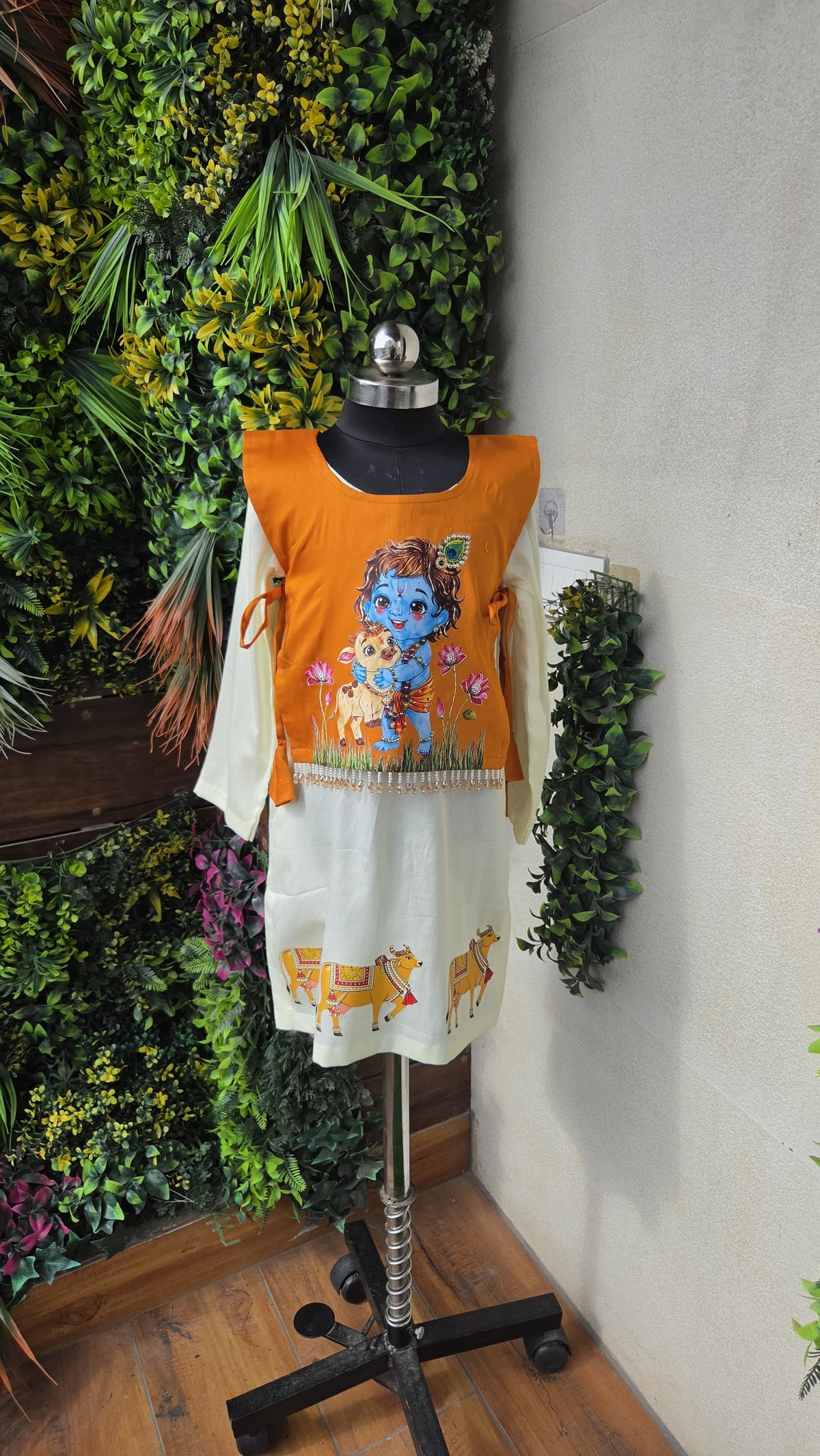 Pre Order: Kanha Kunj Dhoti Kurta