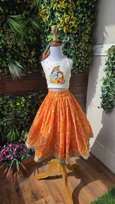 Pre Order : Radha Krishna Rang Lehenga