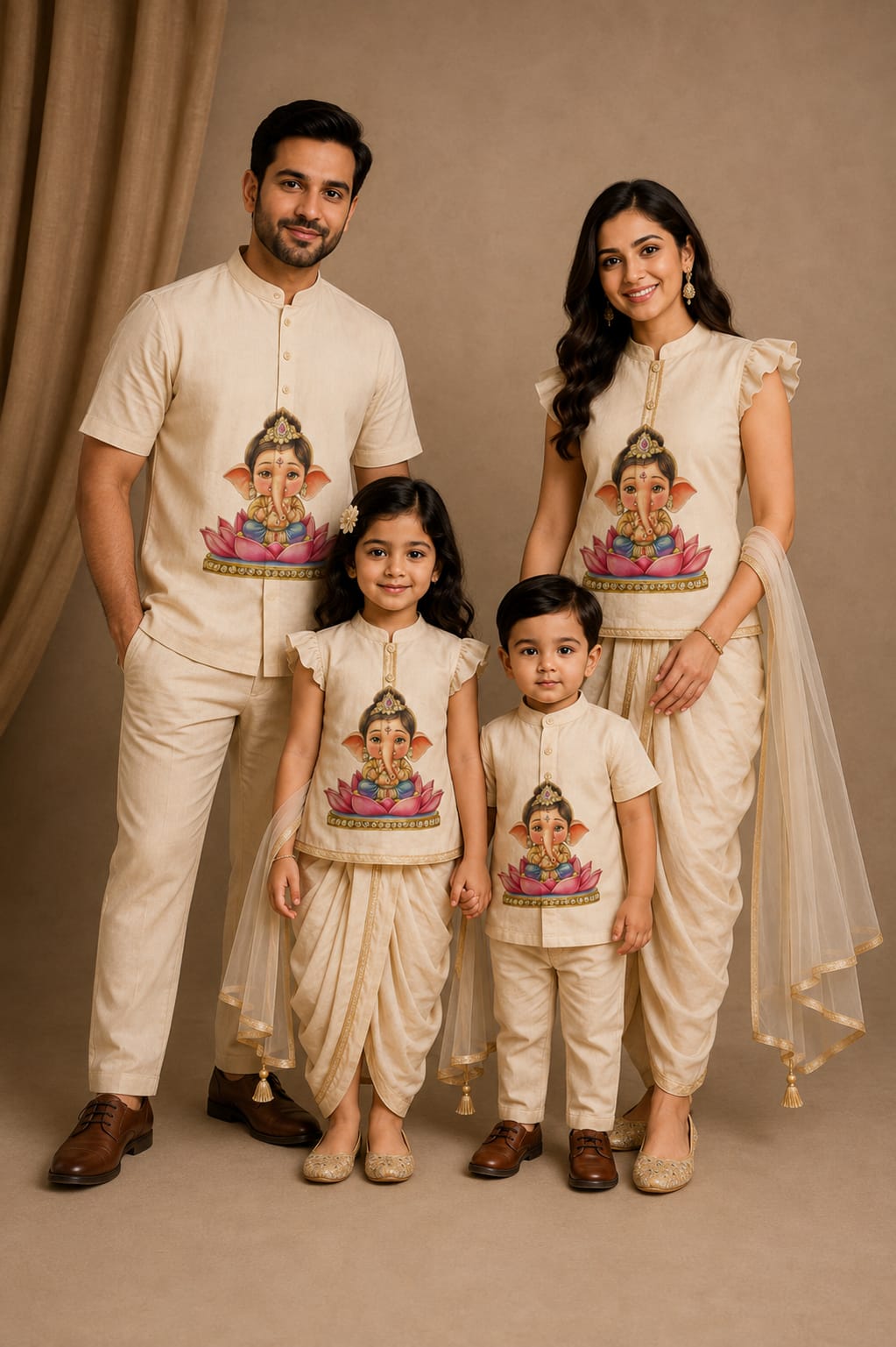 Ganpati Aastha Family Set