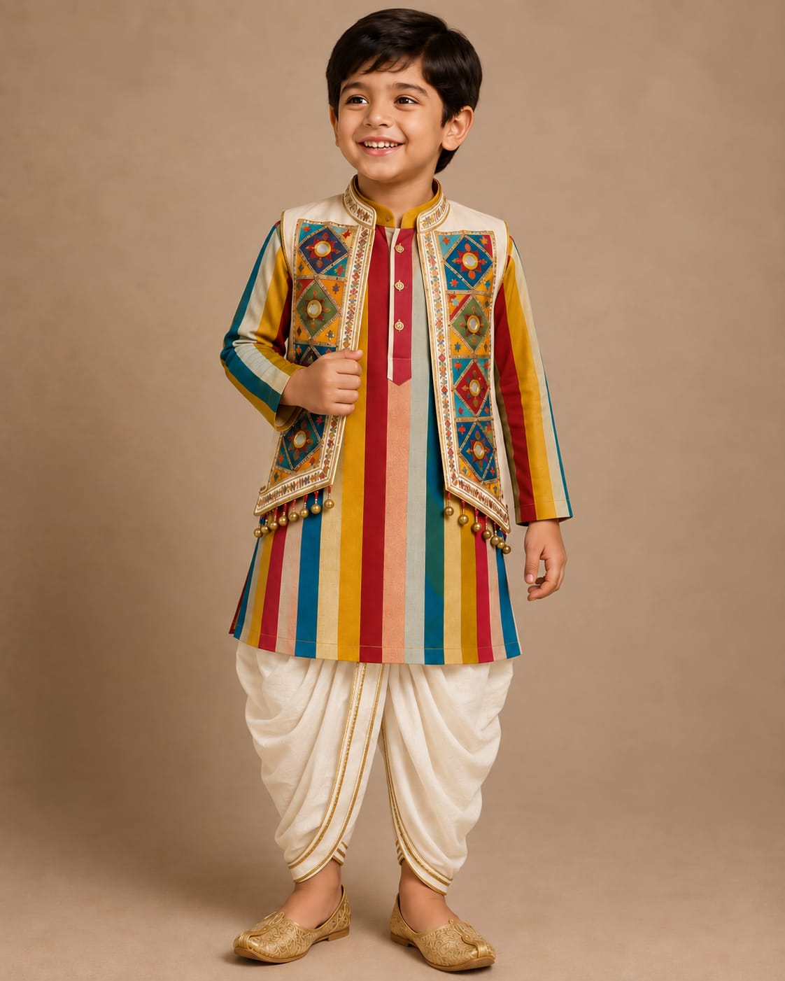 Pre Order: Panchrangi Rajkumar Kurta Set