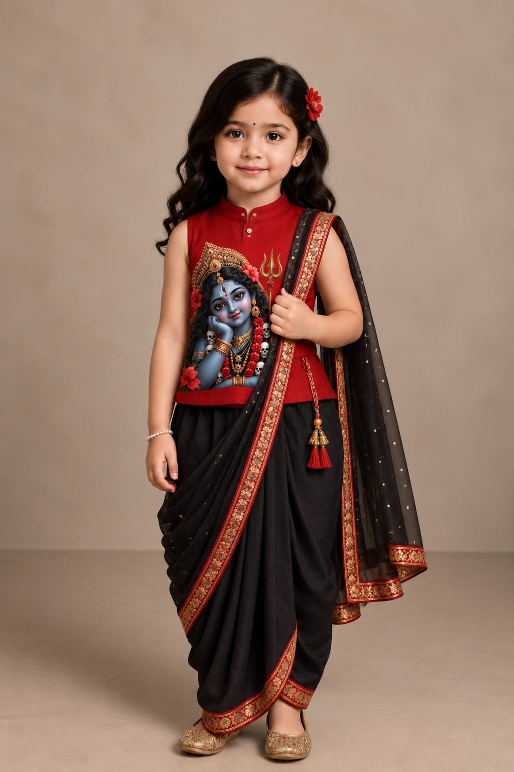 Pre Order: Kali Shakti Saree Set