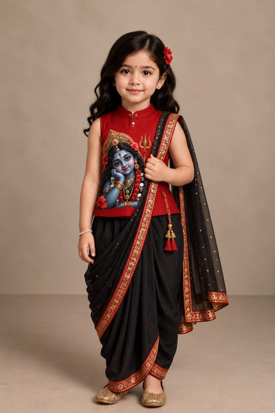 Pre Order: Kali Shakti Saree Set