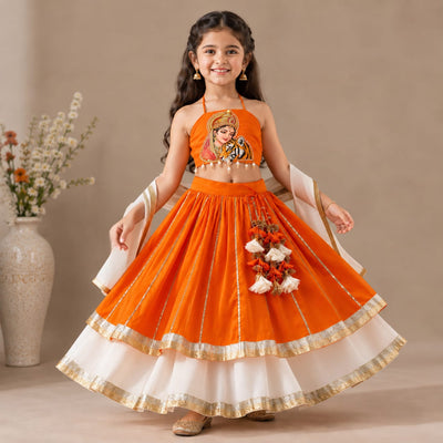 Pre Order : Durga Tejas Lehenga Set