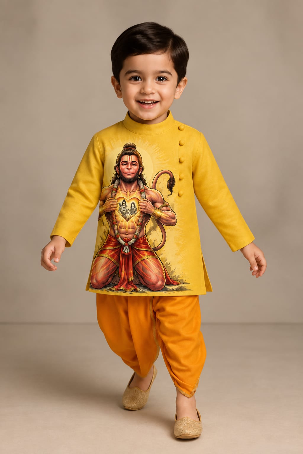 Pre Order : Kesari Nandan Kurta Set
