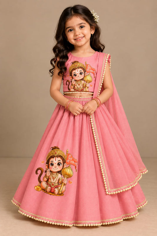 Pre Order : Bal Bajrangini Lehenga