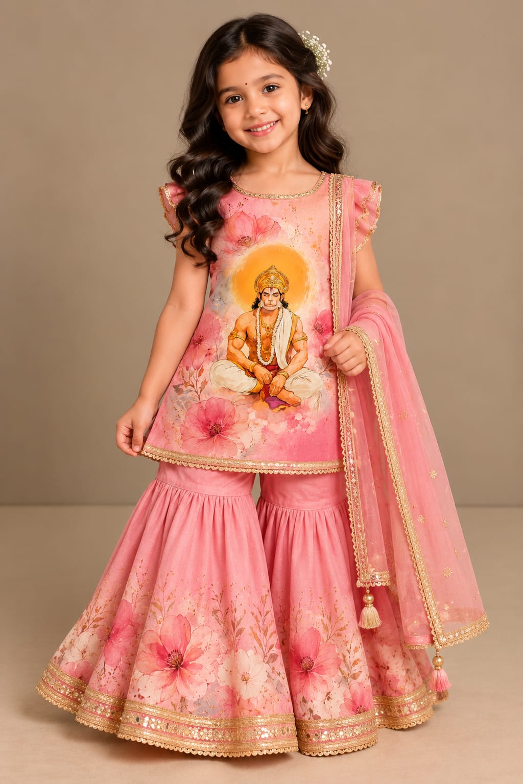 Pre Order: Hanumika Pushpa Sharara Set