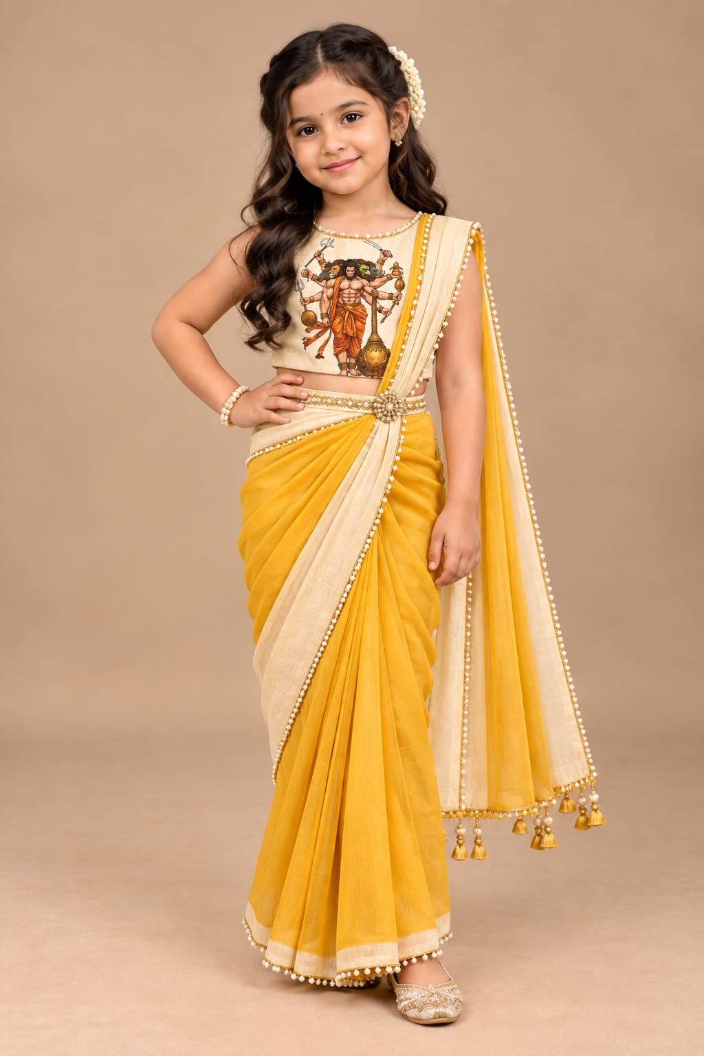 Pre Order : Anjaneya Shakti Saree
