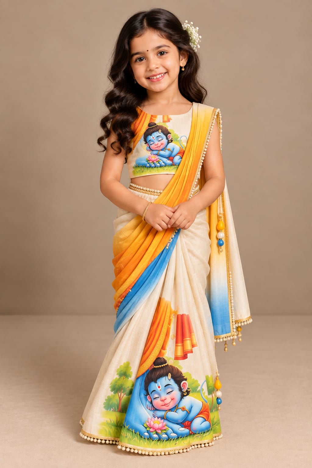 Pre Order: Vrindavan Bliss Saree