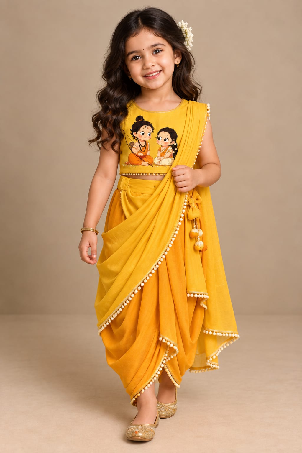 Pre Order : Bal Leela Saree Set
