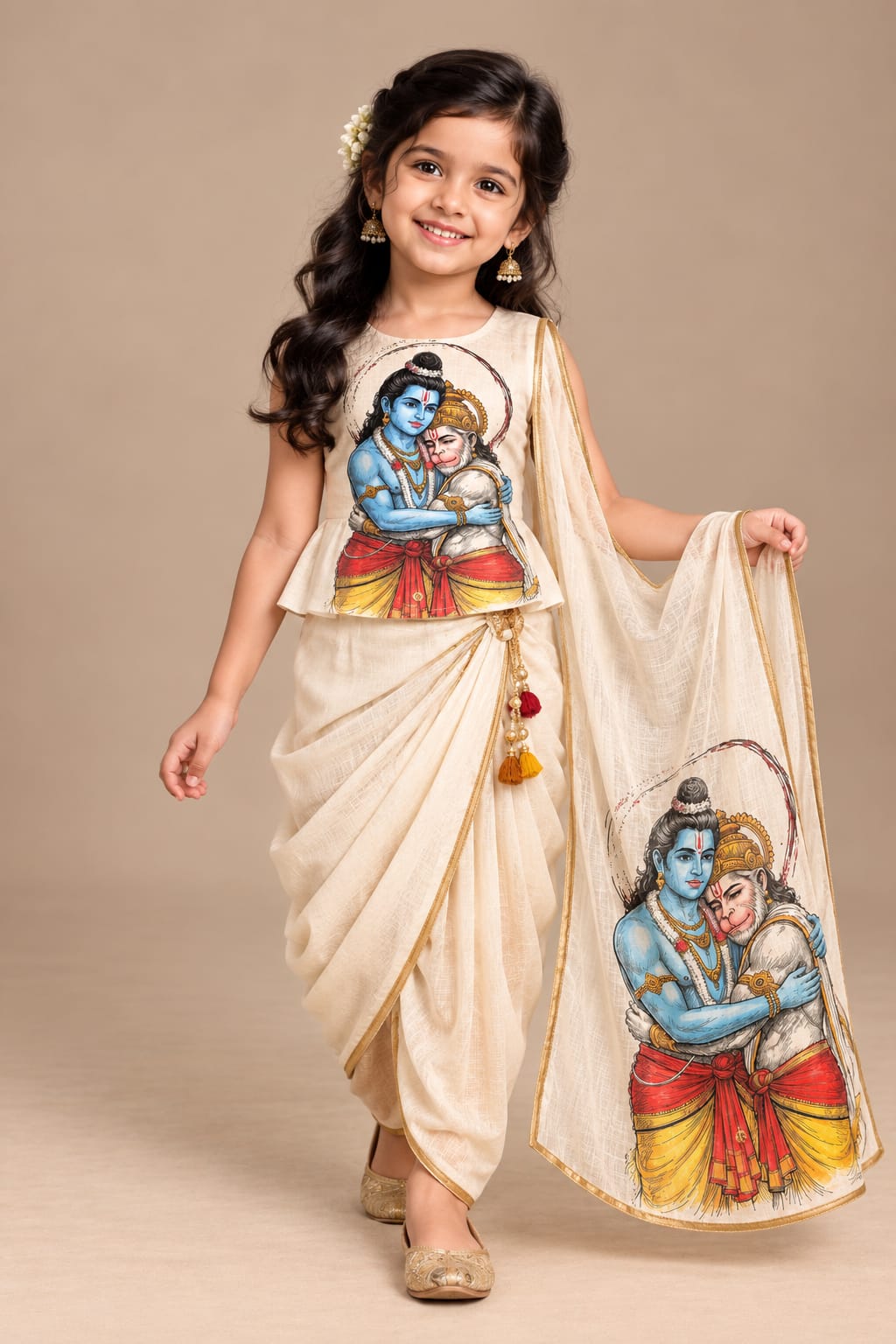 Pre Order : Raghav Bhakti Saree Set