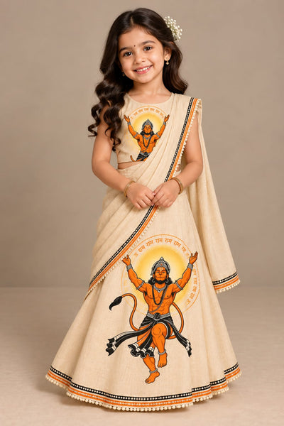 Pre Order : Kesari Kanya Lehenga