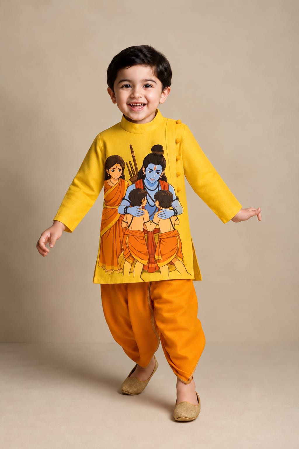 Pre Order : Ram Siya Sanskar Kurta Set