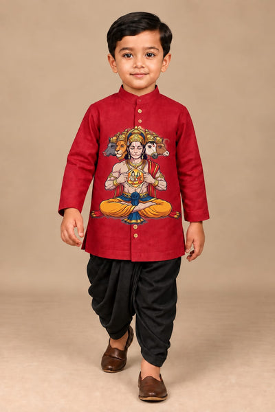Pre Order : Panchmukhi Veer Kurta Set