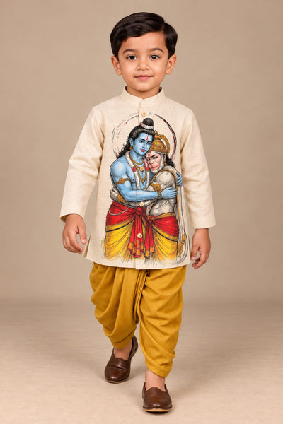 Pre Order : Ram Bhakt Kurta Set