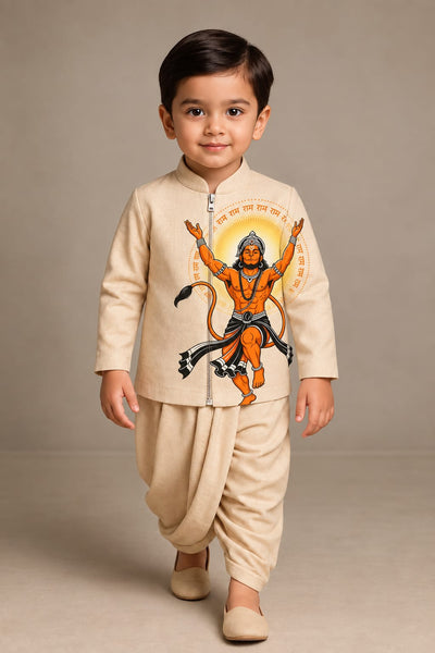 Pre Order : Bajrang Veer Kurta Set