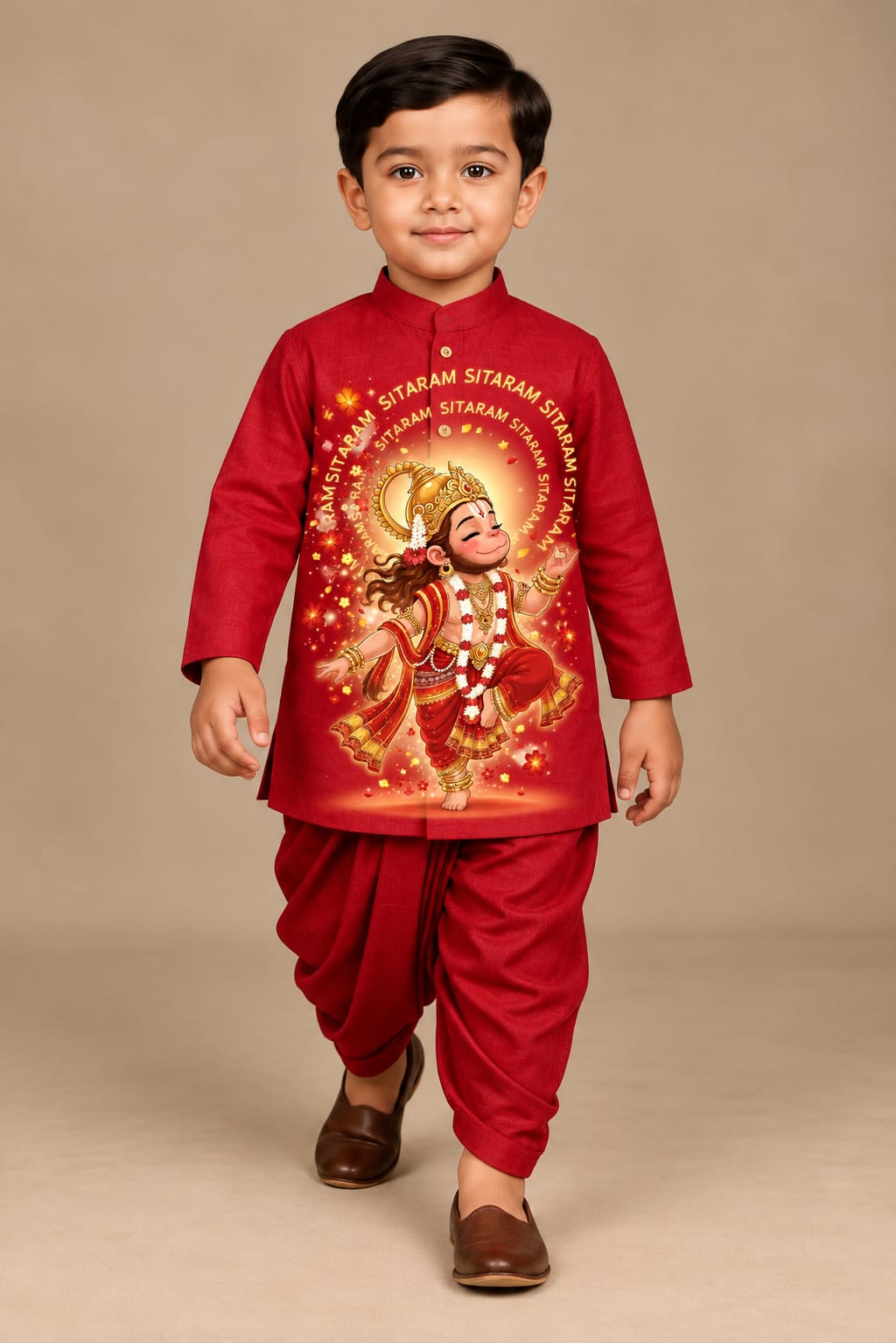 Pre Order : Bajrang Veer Kurta Set