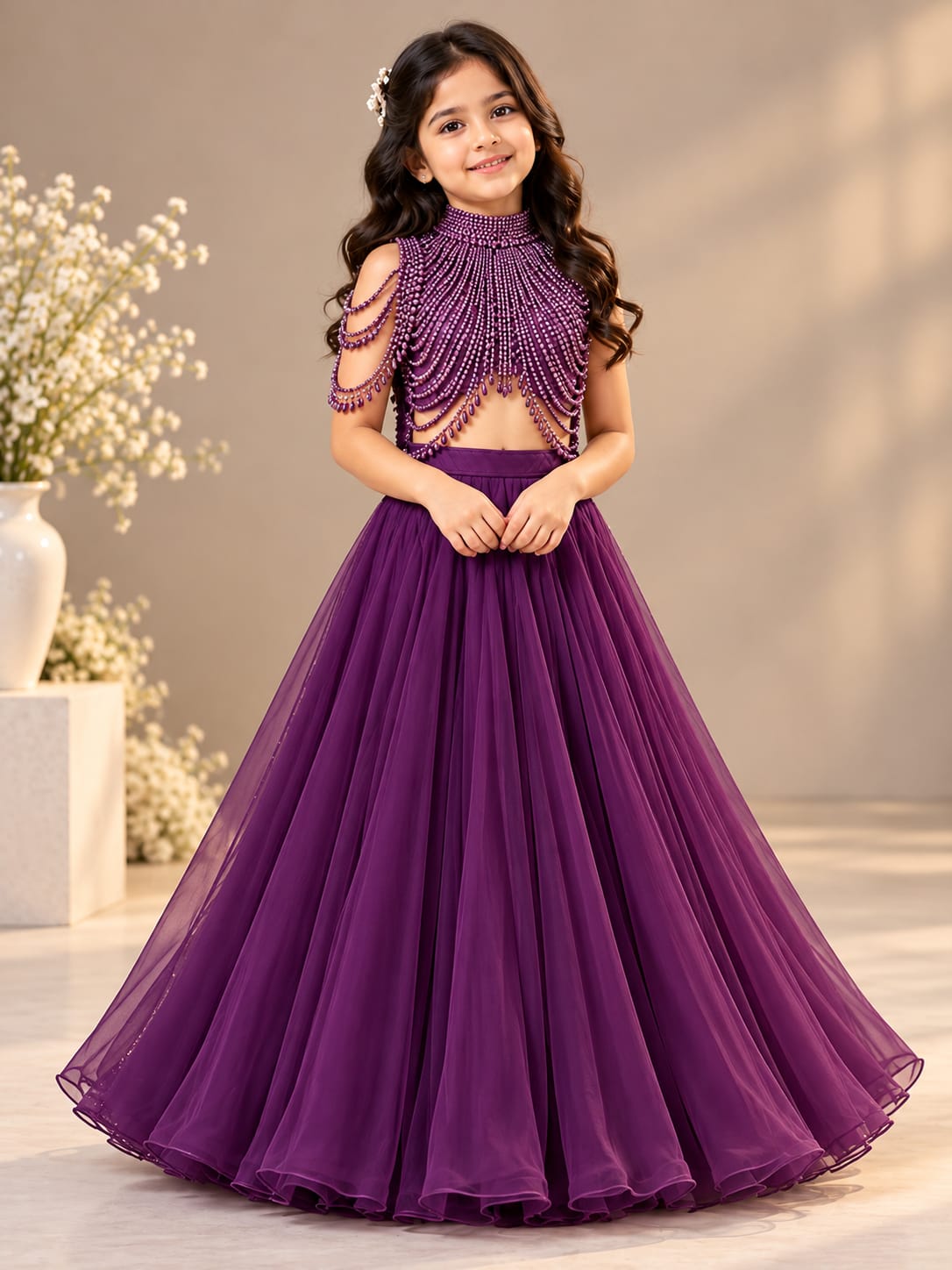 Pre Order: Amethyst Royale Lehenga