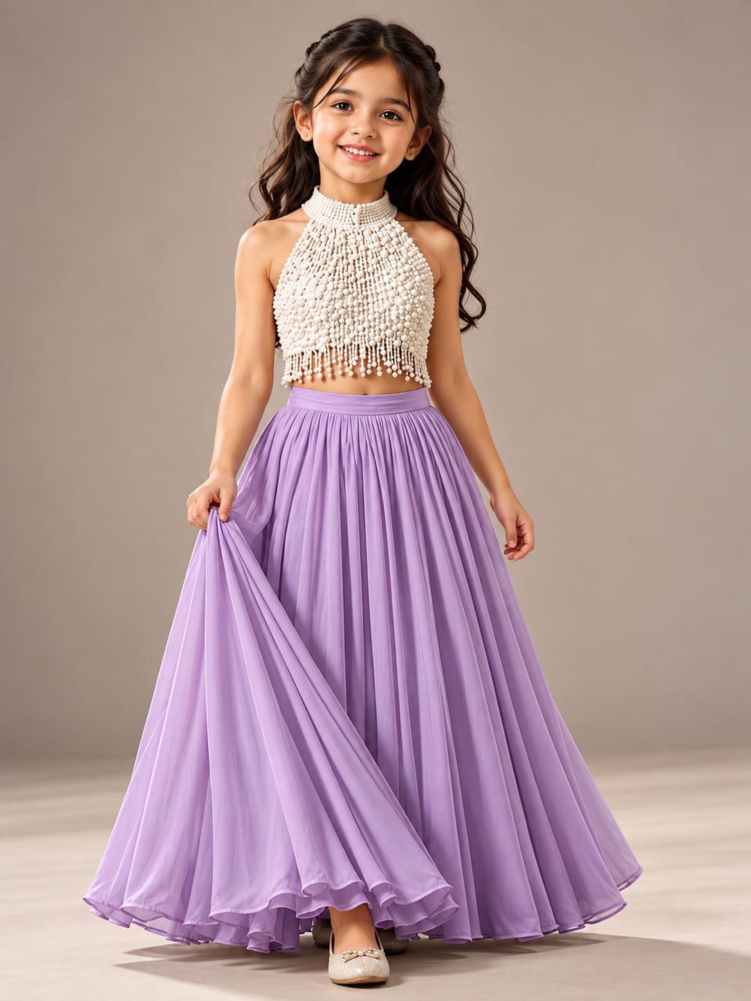 Pre Order: Lilac Royale Lehenga