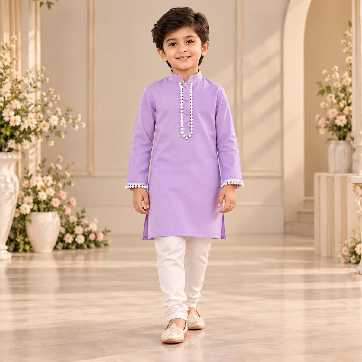 Pre Order: Lilac Royale Kurta Set
