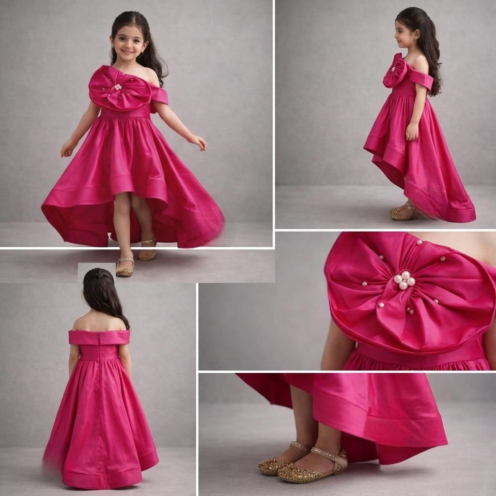 Pre Order: Noor-e-Gulabi Gown