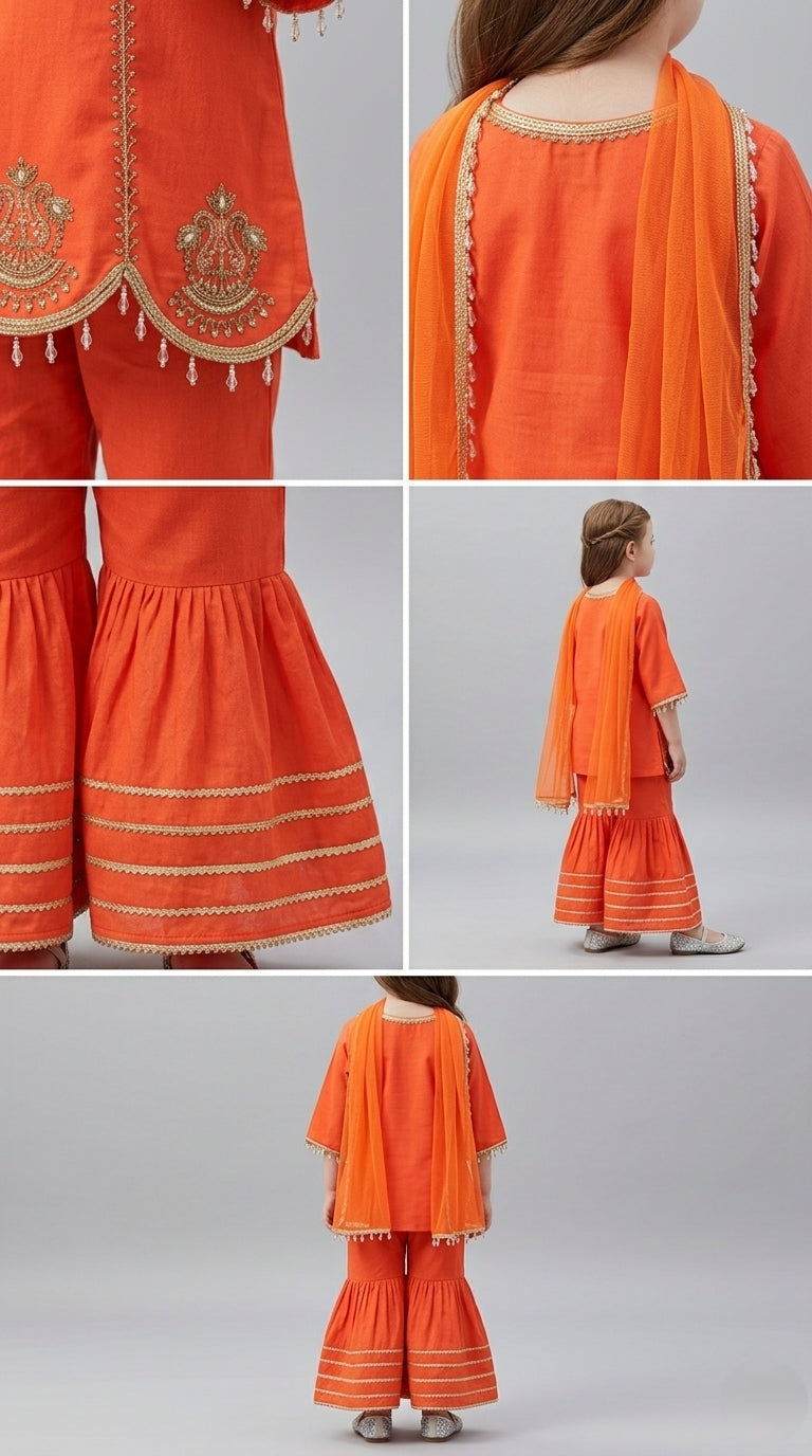 Pre Order: Amber Blossom Sharara