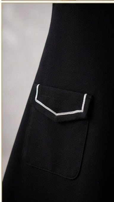 Pre Order: Noir Linea Dress