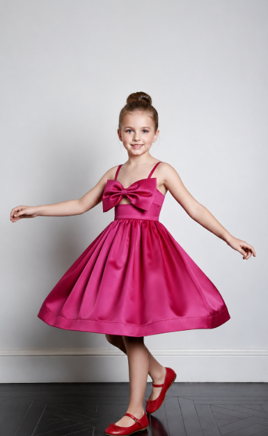Pre Order: Ruby Bow Dress