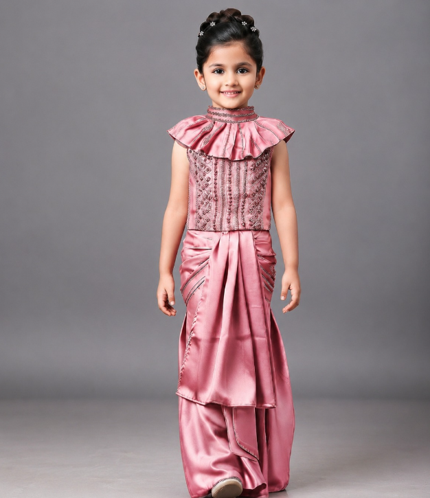 Pre Order: Ruby Rani Saree Set
