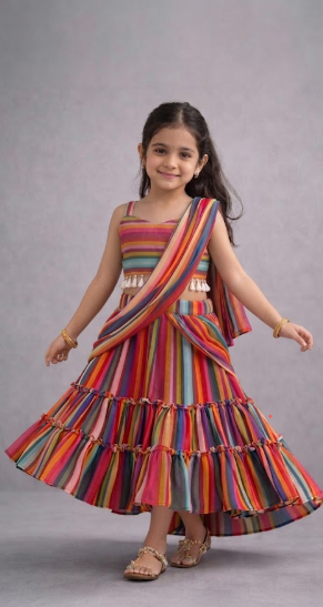 Pre Order: Rangriti Lehenga Set