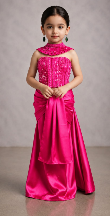 Pre Order: Ruby Rani Saree Set
