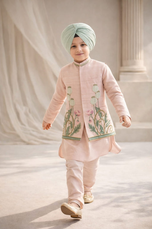 Pre Order:  Bagh-e-Bahar Designer Kurta Set With Jacket