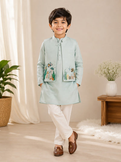 The Little Mariner Seafoam Suit