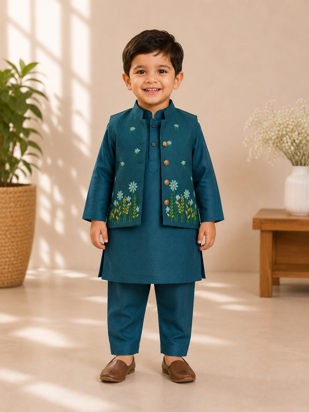 The Wildflower Bloom Kurta Set