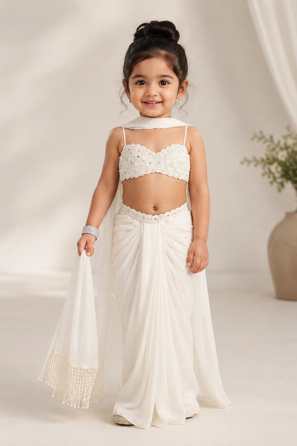 The Alabaster Pearlway Skirt Set