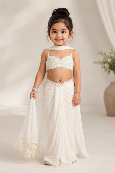 The Alabaster Pearlway Skirt Set