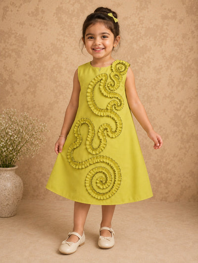 The Serpentine Ruffle Frock