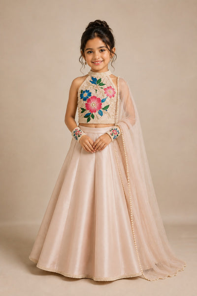 Blush Bloom Lehenga