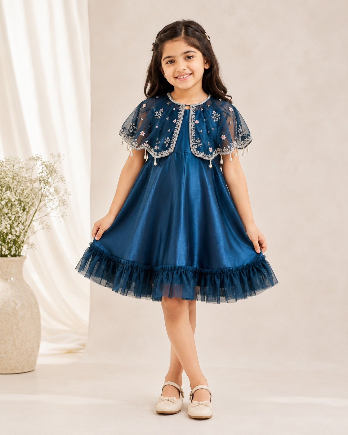 Starlight Capelet Dress