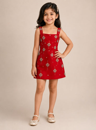 The Scarlet Starburst Dress